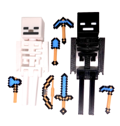 Szkielet + Wither Szkielet + Narzędzia