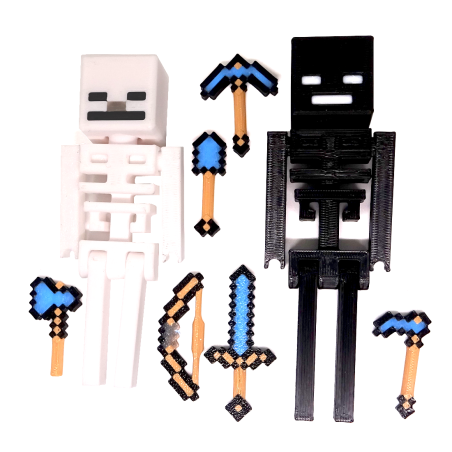 Szkielet + Wither Szkielet + Narzędzia