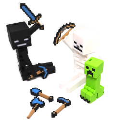 Creeper + Szkielet + Wither Szkielet + Narzędzia