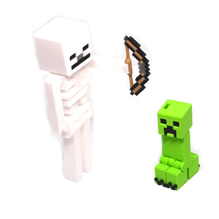 Creeper + Szkielet