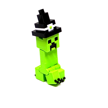 Creeper z czapką